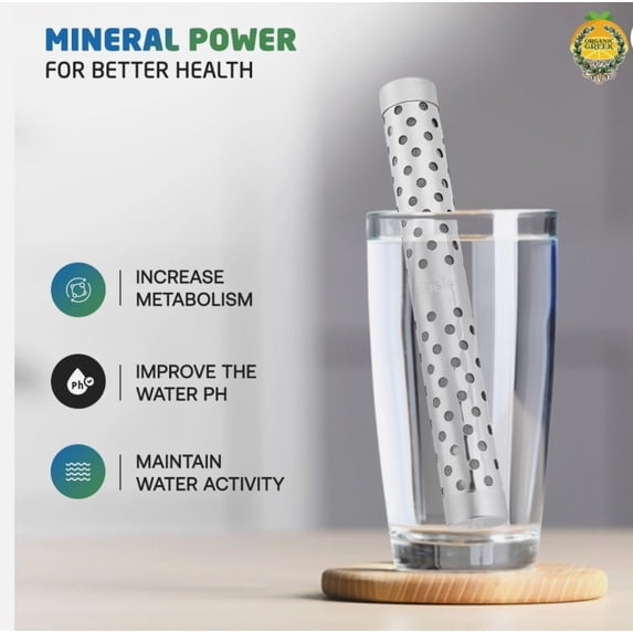 50% off Hydrogen Portable Water Ionizer Stick. Organic Greek Great Tasting Alkaline Water AnyWere.