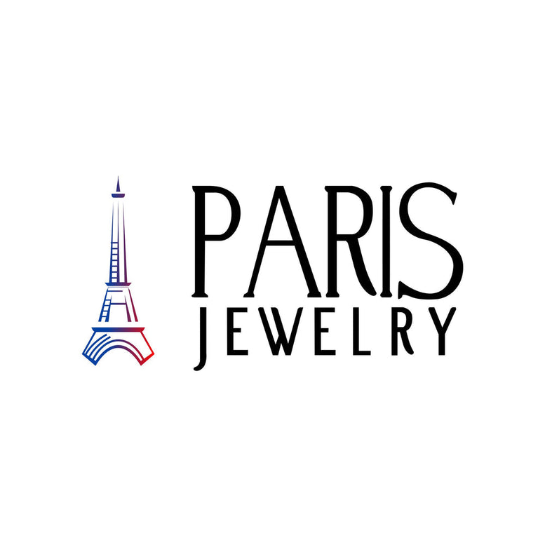 14k White Gold 1/2 Ct Solitaire Created White Diamond Stud Earrings (K-L, I2-I3) Plated by Paris Jewelry
