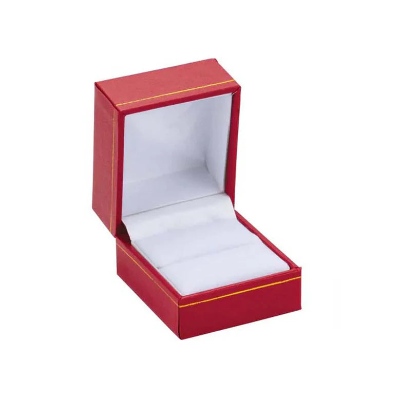 14k Yellow Gold 1/4 Carat Created White Diamond Round Stud Earrings (SI1) 4 Prong Setting by Paris Jewelry