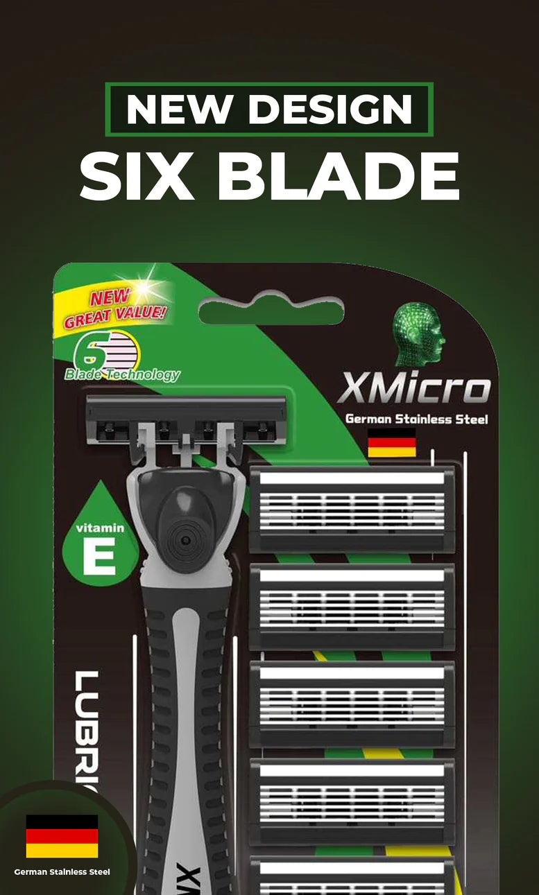 XMicro Razor and Shaving Cream For Men & Women