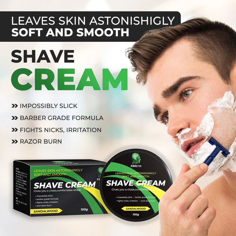 XMicro Razor and Shaving Cream For Men & Women
