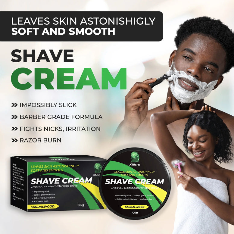 XMicro Razor and Shaving Cream For Men & Women