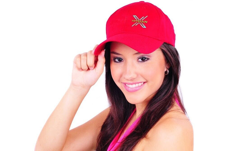 XHitman Stylish Modern, Sport Performance Adjustable Size Baseball Cap for Men and Women All Seasons Red
