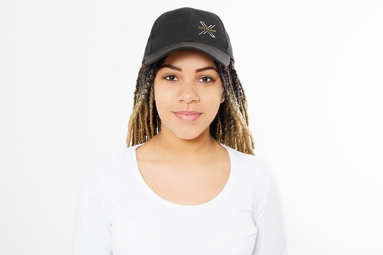 XHitman Stylish Modern, Sport Performance Adjustable Size Baseball Cap for Men and Women All Seasons Black