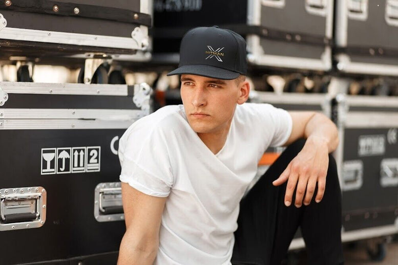 XHitman Stylish Modern, Sport Performance Adjustable Size Baseball Cap for Men and Women All Seasons Black