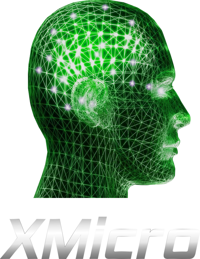 XMicro Razors For Men & Women, 1 Razor, 7 Blade Refills With German Stainless Steel, Lubricated With Vitamin E For Smooth Shave, Shields Against Irritation, Version X