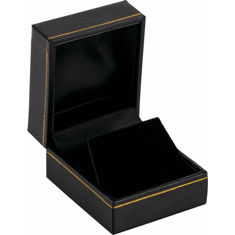 14K Yellow Gold Natural Mozambique Garnet Claddagh Earrings