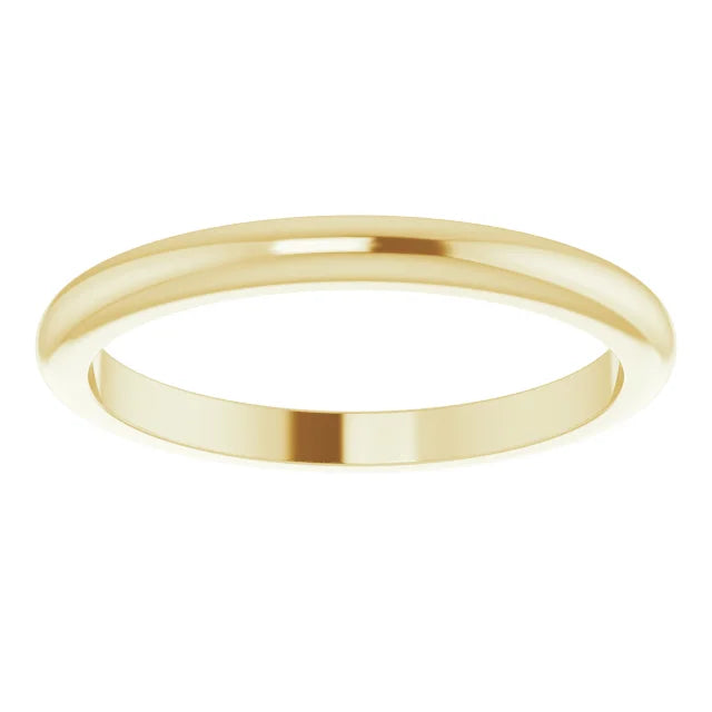 14K Yellow Gold Matching Band