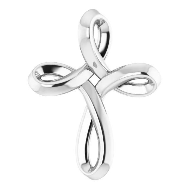Sterling Silver Youth Cross Pendant Paris Jewelry