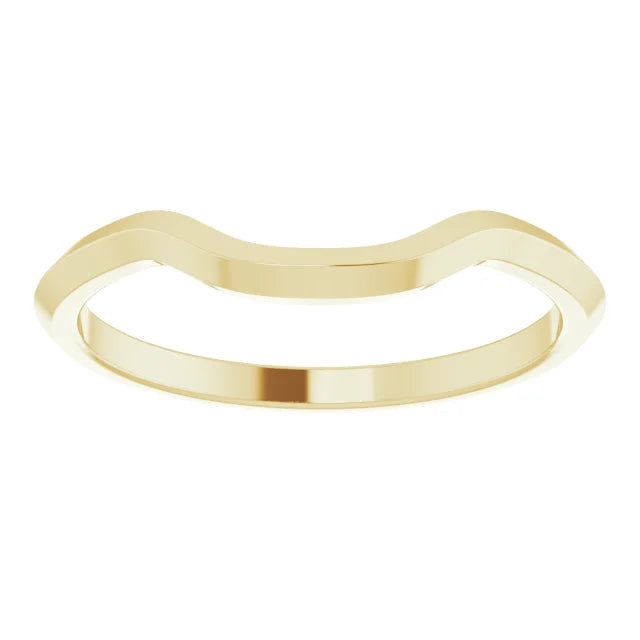 14K Yellow Gold Matching Band