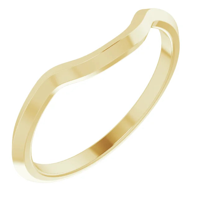14K Yellow Gold Matching Band