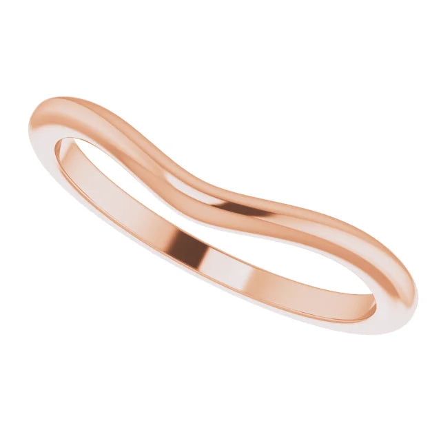 14K Rose Gold Matching Band