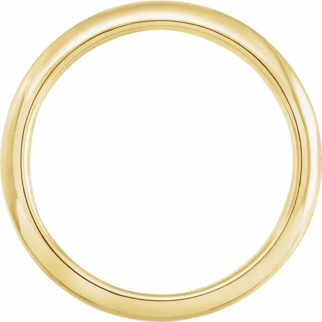 14K Yellow Gold Claddagh Ring Size 11