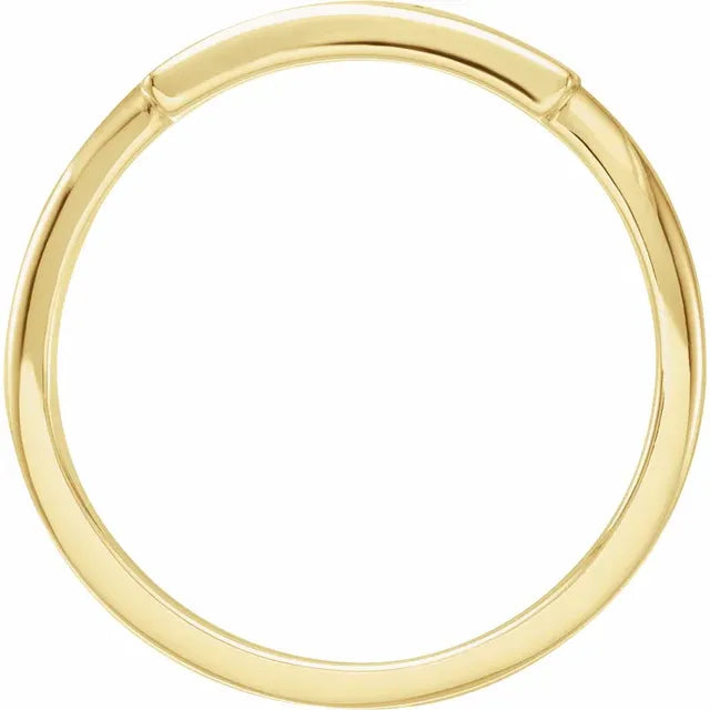 14K Yellow God is Greater than the Highs & Lows Ring