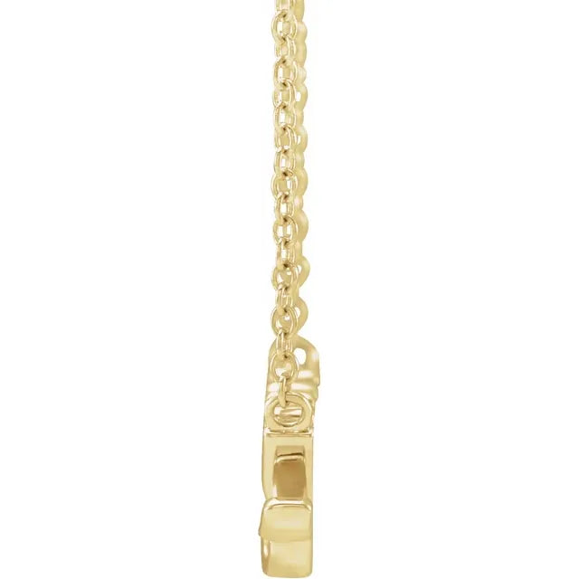 14K Yellow Gold Nanny 18" Necklace
