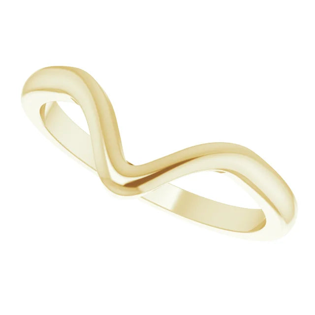14K Yellow Gold Matching Band