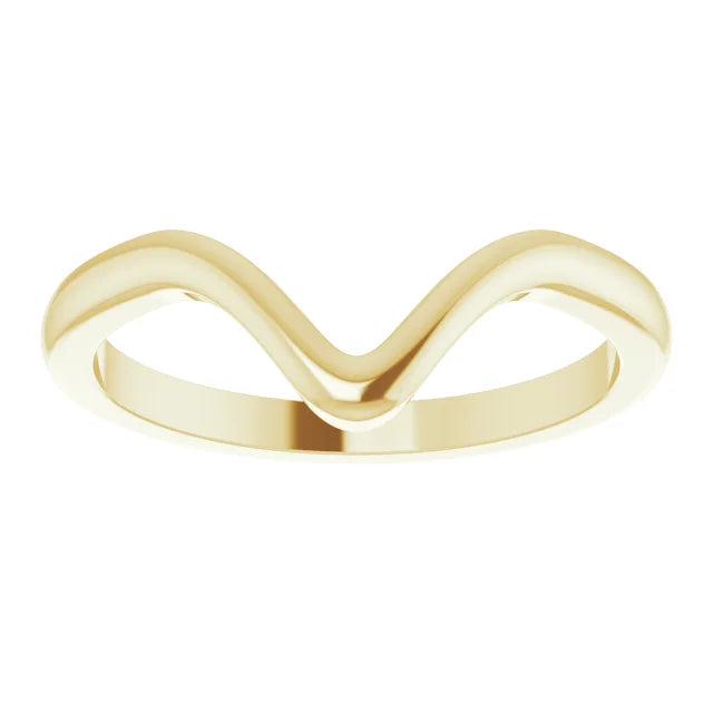 14K Yellow Gold Matching Band