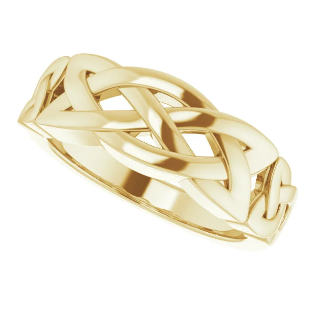 14K Yellow Gold Celtic Ring