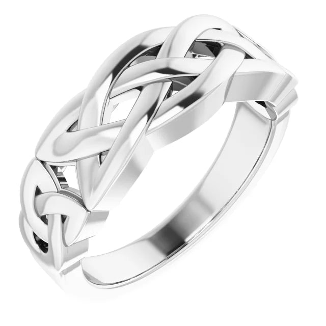 Sterling Silver Celtic Ring Paris Jewelry