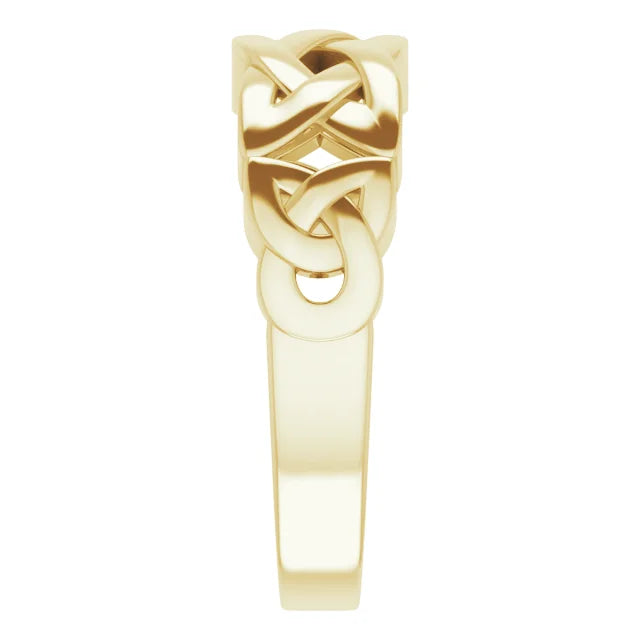 14K Yellow Gold Celtic Ring