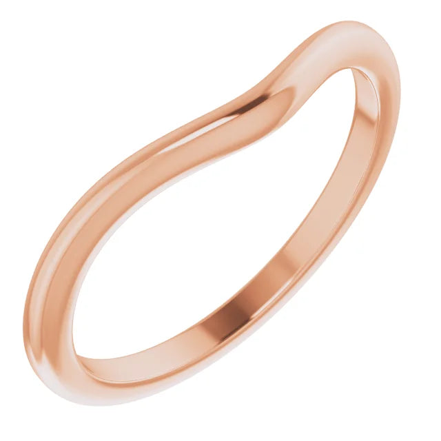 14K Rose Gold Matching Band